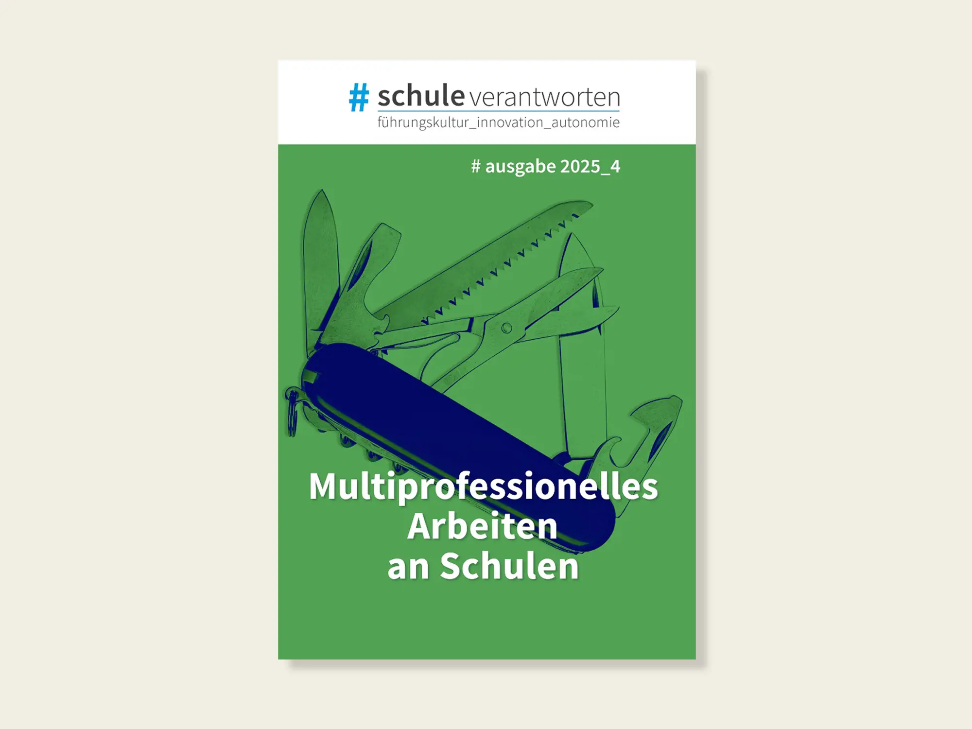 Coverbild der aktuellen Ausgabe von #schuleverantworten