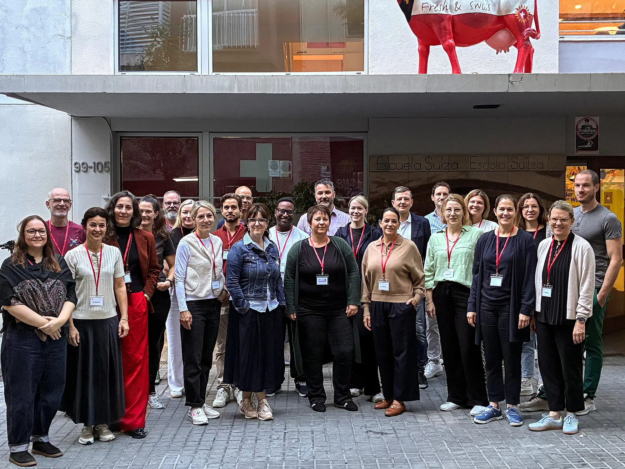 Participants and lecturers of the DAS module in School Leadership at PH Zurich, which was run for the first time at a Swiss school abroad.