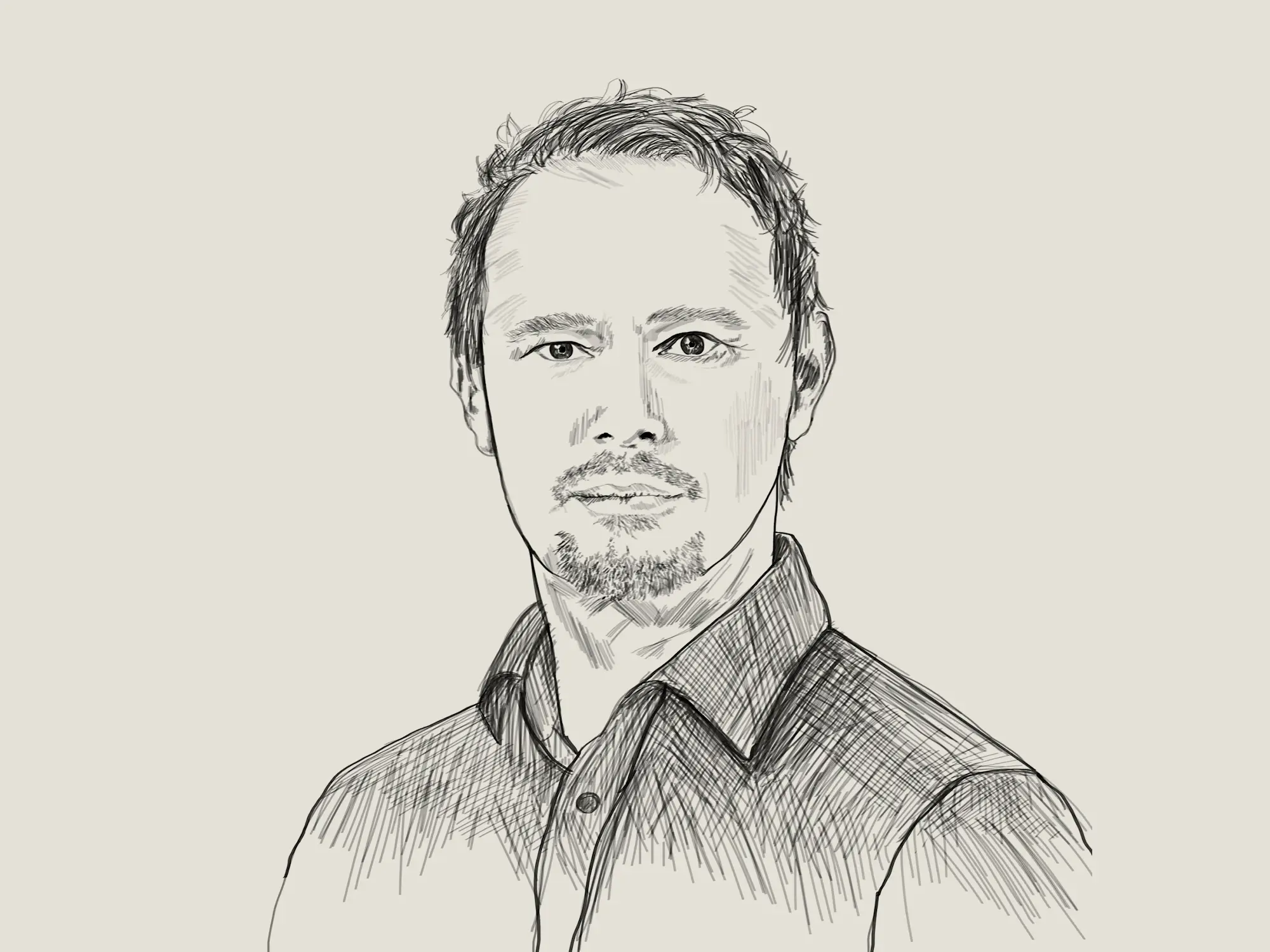 Eine Illustration zeigt Christian Herrmann, Leiter der Studien zur Erforschung des Zusammenspiels von motorischer und sozial-emotionaler Entwicklung bei Kindern und deren Einfluss auf Teilhabe und Wohlbefinden.