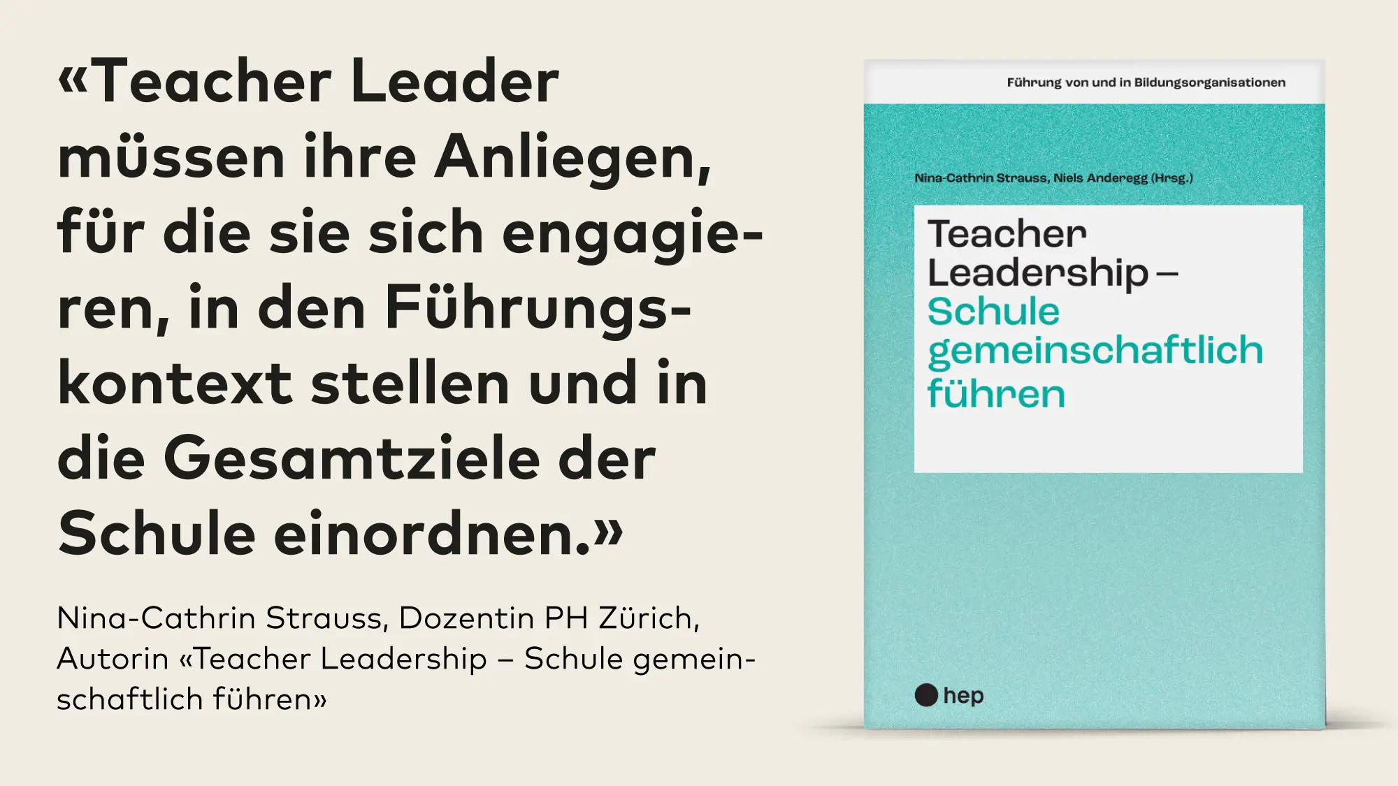 Teacher Leadership – Schule gemeinschaftlich führen