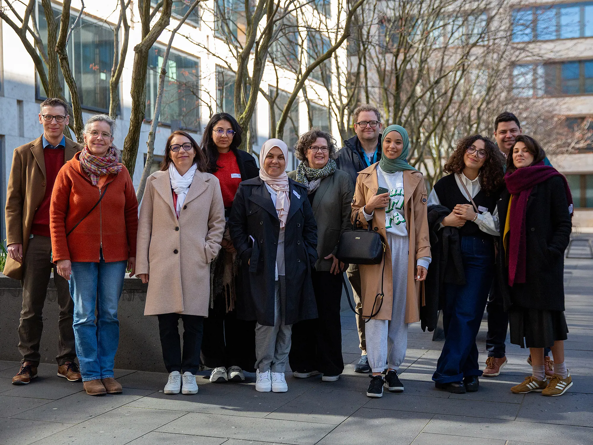 Die Delegation des FOYER-Projekts mit Mitarbeitenden der Abteilung Internationale Bildungsentwicklung der PH Zürich.